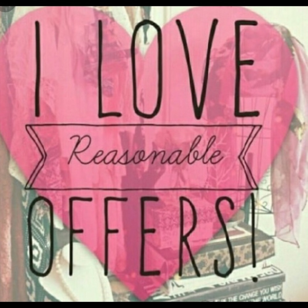 Make me an offer! I am willing to negotiate! ☺️